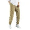 Men's Pants Drawstring Athletic Work Jogging Sweatpants High Comfort Small Leg Casual Indoor Boy Flat Front Little Fuzzy