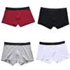 Unterhosen 4/8PCS Baumwolle Männer Boxer Komfort Unterwäsche Atmungsaktive Slips Höschen Nahtlose Plus Größe Shorts Solide Boxer