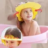 Duschkappen Kinder Baby Badekappe Shampoo Einstellbar Eva Wasserdicht Augenschutz Ohrenschützer Kopfbedeckung Drop Lieferung Kinder Mutterschaft Dhuuw