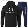 Herren-Trainingsanzüge, Designer-Herren-Trainingsanzug, Herren-Designer, Sweatsuit, Damen-Hoodies, Hosen, Herrenbekleidung, Sweatshirt, Pullover, lässig, Tennis, Sport, Trainingsanzüge, Q231211