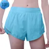 2023 LU Hot Womens Yoga Shorts Pounts Pocket Quick Gry Gym Sport Outfit عالي الجودة LU Summer D