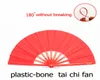 Plast Bone Tai Chi Fan Kung Fu Fan Senior Taiji Fan Chinese Martial Art gör ett högt skarpt brus när det öppnas8814578