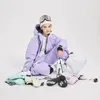 Otros artículos deportivos Oulylan Conjunto de traje de esquí impermeable Ropa de snowboard Disfraces al aire libre Chaquetas de invierno Pantalones Ropa de nieve para hombre y mujer 231211