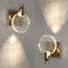 Creatieve Bubble Crystal Wandlampen Minimalistische Woonkamer Slaapkamer Nachtkastje Wandkandelaar Badkamer Spiegel Voorwand Lichtpunt2070