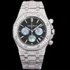 Luksusowe zegarek na rękę Mosang Stone Diamond Watch Dostosowanie może przekazać TT MENS AUTOMATYCZNY Ruch mechaniczny Waterproof Watch3