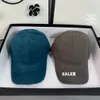 Unisex designer caps casquette sportowy dżins Raped Ball Caps solidny kolor B list na zewnątrz para czapki