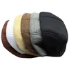 Bérets Mode Casual Béret Chapeau Femmes Hommes Français Élégant Bonnet Couleur Unie Casquette Classique Lin Artiste Peintre Accessoires