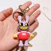 Magic Digital Circus Keychain Hanging Accessories Bag Car Keychain Cross Border E-Commerce Keychain Wholesale