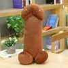 30 cm Simulation Sexy drôle en peluche peluche douce Dick poupée réel oreiller en peluche jouet mignon cadeaux amusants UPS ou DHL gratuits