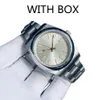 Lokalne magazyn Mens Automatyczne zegarki mechaniczne 36 41 mm Pełna stal nierdzewna Luminous Waterproof 31 mm Watch Watch Pary Style 341T