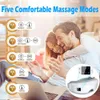 Massager Eye 4D Smart Air Bag Vibration Masager Eye Care Instrumen Ogrzewanie Bluetooth Muzyka łagodzi zmęczenie i cienie 231211