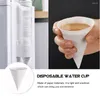 Bicchieri usa e getta Cannucce 250 Pezzi Cono Bicchiere di carta Bevanda creativa Contenitore di vetro per acqua Tazza Bicchieri di succo Giacca Bere caffè