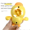 Jouets de bain Mignon bébé horloge jouet petit canard jaune enfants garçons filles jouant dans l'eau salle de bain ensemble combinaison 1107 Drop Deliv Dhhye