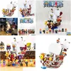 Blocks Luxury Version 3D2Y One Piece Thousand Sunny Luffy Nami Building Block Brick Toy for Christmas Year Gift Sy6299 6298 G1204 DR OT1D4