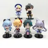 Plush Dolls Kawaii Genshin Impact PVC Toys Cosplay Anime Game Venti Diluc Zhongli Xiao Tartaglia Ganyu Qiqi Keqing Gifts 231211