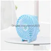 Andere Feestelijke Feestartikelen Draagbare Oplaadbare Vouwventilator USB Opladen Handheld Mini Verwijderbaar Roterende Outdoor Pocket Fans Sum Dhcbf