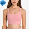 LU-010 Yoga sport soutien-gorge dos croisé Sexy femmes sous-vêtements antichoc course Fitness lu Worko