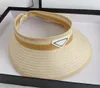 Grass Braid Luxurys Designer Straw Hat Luxury Summer Cap High Quality Mens Womens Sun Hat Brand Letters Casual Baseball Caps Bucke7771249