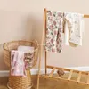 Couvertures en coton pour bébé, couverture de couchage pour nouveau-nés, couettes douces, enveloppe de bain, serviette de bain, livraison directe