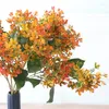 Dekorative Blumen 1PC Simulation künstlich für Hochzeit Party Dekor Home Office Deskpot Arrangement DIY Bouquet