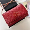 Classic Mini Flap Women Shoulder Bag Caviar Diamond Lattice Leather Quilted Luxury Handbag Designer Bag Fanny Pack Card Holder Evening Clutch Pochette 19CM