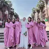 Ethnic Clothing 2 Piece Abaya Set Flare Sleeves Kimono Wrap Front Long Dress Muslim Woman Dubai Islamic Hijab Modest Outfits Ramadan