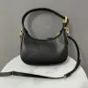 Yüksek kaliteli cüzdan cleo moda yarım ay çantası mans deri üst kolu omuz debriyaj koltuklu çanta kadın tasarımcısı çanta kabuğu tote lüks crossbody eyer çantaları