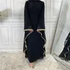 Roupas étnicas Eid Mubarak Kaftan Dubai Abaya Bat Sleeved Muslim Dress Mulheres Hijab Islam Caftan Maxi Robe Femme Vestidos Musulman de Mode