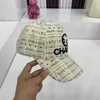 Cappellini da baseball firmati Coco per ragazza Nuovissimo stile 5A Cappelli invernali caldi di qualità Parigi Decorazione calda della testa del ricamo regolabile Stock di 3 stili con tutto il logo