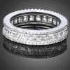 Women men fashion dress jewelry high quality crystals diamond ring Christmas queen festival gift party love247r