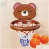 お風呂のおもちゃベビーキッズミニシューティングバスケットバスタブウォータープレイセット3ボール付きバスケットボールバックボード幼児向けの面白いシャワーの楽しみ230529 DHZ2V