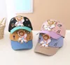 Top kapaklar sevimli yürümeye başlayan bebek çocuklar beyzbol sonbahar şapkaları karikatür uzay ayı çocuklar kapak moda ayarlanabilir erkek kız snapback hat9192055