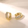 Dames gouden dekring ontwerper sieraden hoepels hiphop zilveren oorbellen voor heren oor dule letter studs luxe hoepels mode liefde oorbellen