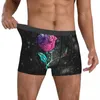 Caleçon Vitrail Rose Galaxy Boxer Homme Sous-Vêtements Très Respirant Top Qualité Idée Cadeau
