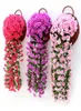 Violet Artificial Flower Party Decoration Simulation Valentine039S Day Wedding Wall Hanging Basket Flowid Orchid Fake Flower2942233178