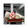 Stuffed Plush Animals 100Cm Big I Love You Teddy Bear Toy Lovely Huge Soft Doll Lover Kids Birthday Gift For Girlfriend Q0727 Drop Otvsz