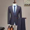 Men's Suits Custom Made Groom Wedding Dress Blazer Pants Business High-end Classic Trousers SA04-83999