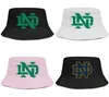 Notre Dame Fighting Irish Alternate Logo 0 hommes et femmes buckethat cool sports bucket casquette de baseball logo Flag Football Effect Green7582632