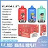 China fábrica Atacado I Wape Caneta Elétrica Hookah Vazio Pod Recarregável ELF BOX 12000 Puffs Vaporizador Personalizado Puff Plus Pod Caneta Descartável 25ml Caneta Vape 9k 12k 14k 15k