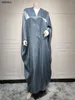 Этническая одежда Сискакиа Кимоно Абая для женщин Скромная мусульманская марокканская Дубайская мода Повседневная открытая Абая Шелковый атлас Корбан Ид Аль Адха 2023 231208