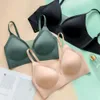 Bras Seamless Bra Women Wirefree Push Up Bralette Sexy Brassiere Soft Intimate Female Underwear Removable Pads Lingerie Top 231208