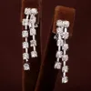 Romantisch Cadeau Hart Hanger 18K Verzilverd Oostenrijks Kristal Bruids Bruiloft Sieraden Sets Voor Vrouwen Wholeslae305E