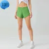 Summer Track That 2,5 pouces Short de sport ample et respirant à séchage rapide pour femme Pantalon de yoga Jupe polyvalente décontractée Poche latérale Gym Underwea