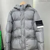 Herren-Daunen-Baumwolljacke, Herbst und Winter, neue Kapuzenjacke für den Winter, Stones Island-Hoodie, hohe Version der wasserdichten Damen-Paare-Sport-Freizeit-Baumwolljacke VL5I