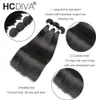 Synthetic Wigs Brazilian Straight Hair Bundles 3/4 Pieces Straight Human Hair Bundles 10A 8-32 Inch Remy Human Hair For Black Women 231211