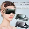 Eye Massager Electric Pulse Eye Massager Steam Heating Eye Massage Device Compress Eyes Care Glasses Vibration EMS Acupoint Tired Dry Eye 231211
