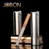 Jobon China Ultra-thin Metal Great Wall Silk Blue Flame Straight Lighter Creative Personalized Windproof Men's Gift