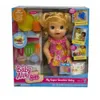 人形のいたずらベイビースマートインタラクティブは、女の子の遊びのおもちゃの子供たちの誕生日プレゼントの生き生きとしている女の子を食べて話すことができます231211