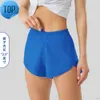 Lu Summer Track That Short chaud de 2,5 pouces, ample, respirant, séchage rapide, pantalon de yoga pour femme, jupe polyvalente, décontractée, poche latérale, salle de sport