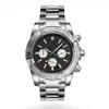 MONTRES WACKS man Japan Quartz Movement rostfritt stålklocka Designer Rem Original Buckle289R